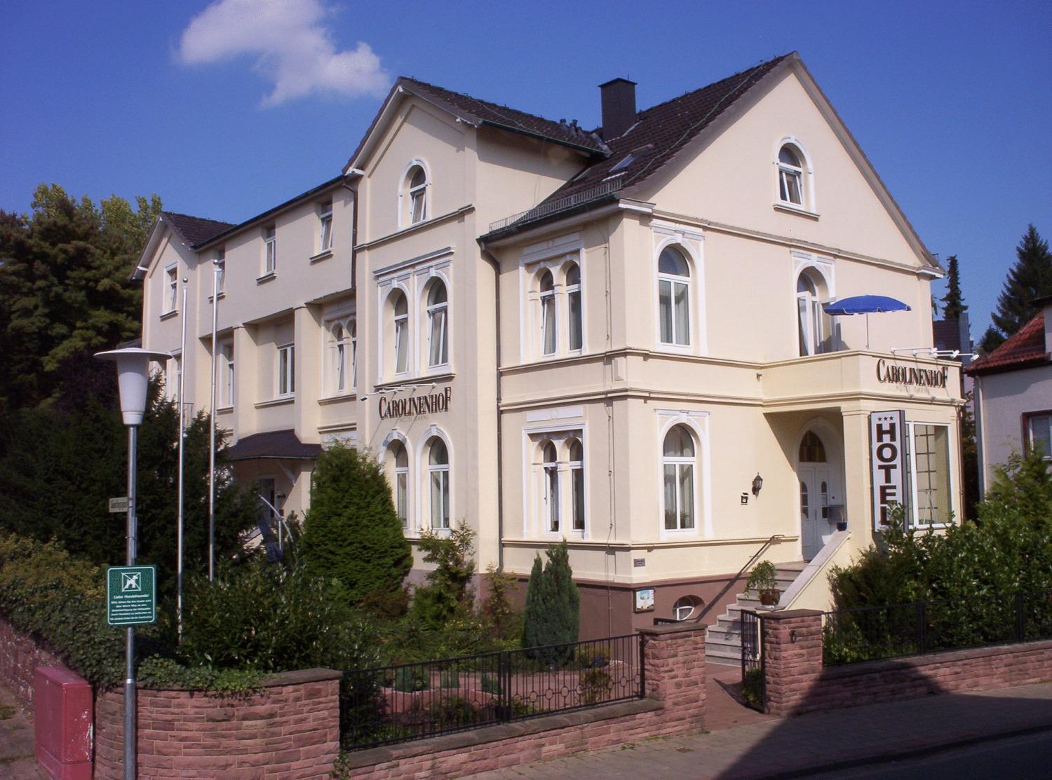 Hotel Carolinenhof Bad Pyrmont Bagian luar foto